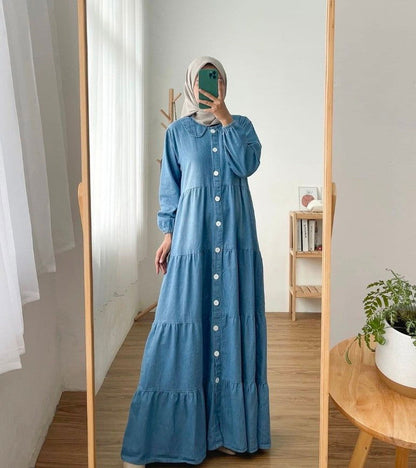 Ajfa Long Abaya - Duad (ض)