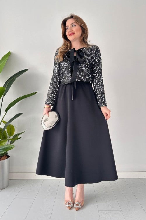 CLASSIC JACKET WITH SKIRT - Duad (ض)