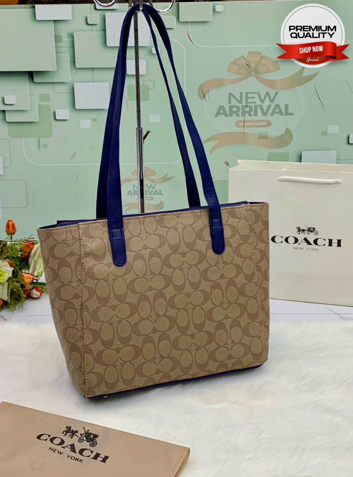 Coach Tote Handbag - Duad (ض)