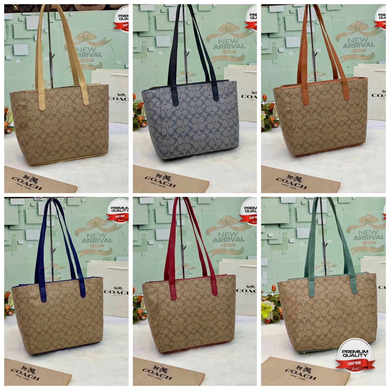 Coach Tote Handbag - Duad (ض)