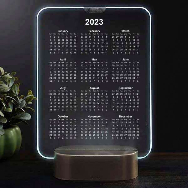 Custom Message LED Lamp - Duad (ض)