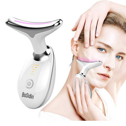 Face Neck Lifting and Tightening Massager Anti-Aging Device, Wrinkle and Double Chin Remover Beauty Device