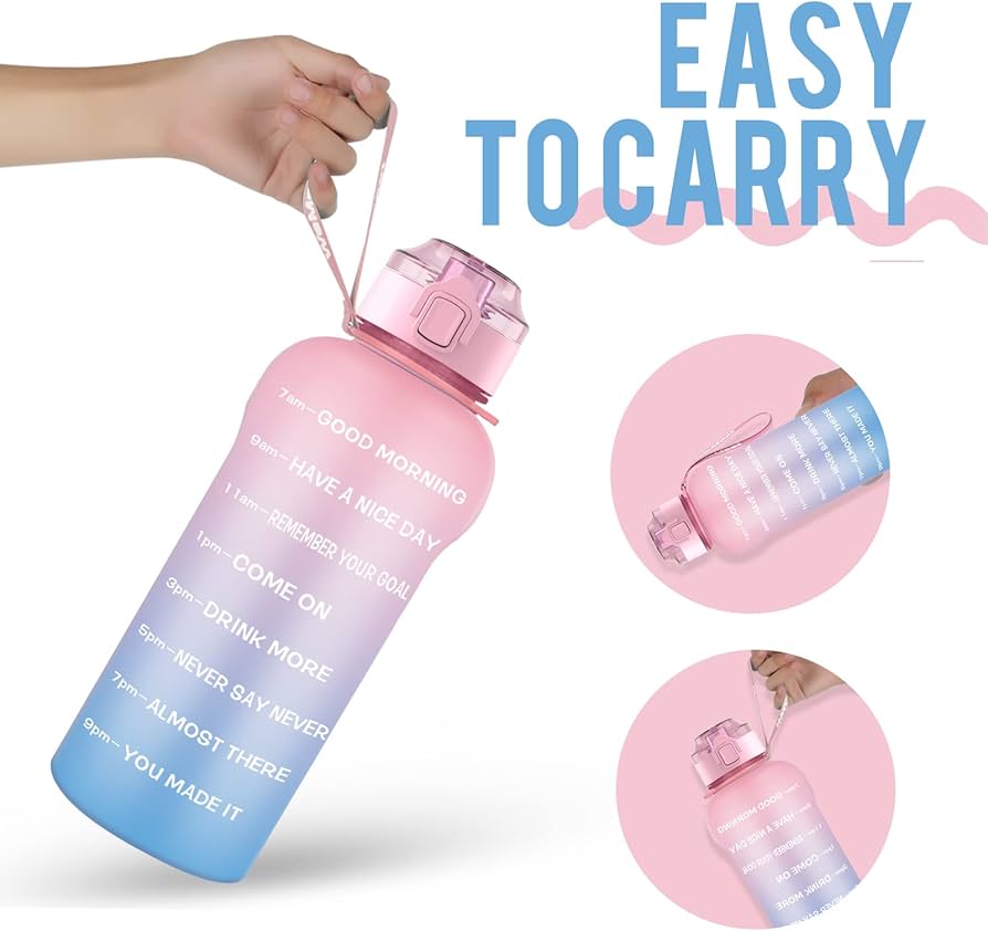 Motivational Water Bottle Set - Duad (ض)