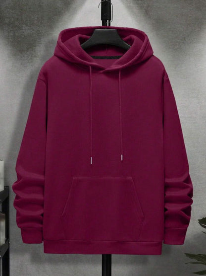 Plain Maroon Hoodie - Duad (ض)