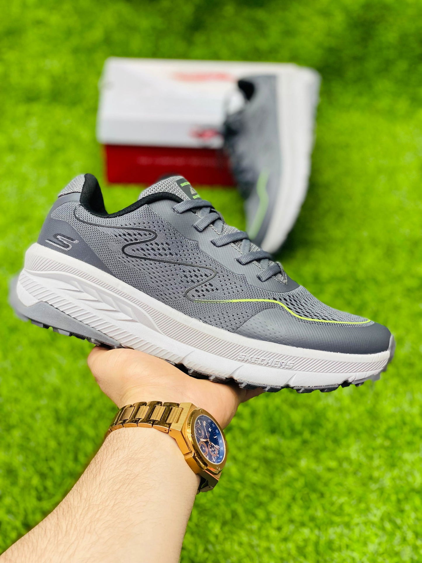 Skechers GOwalk Grey - Duad (ض)