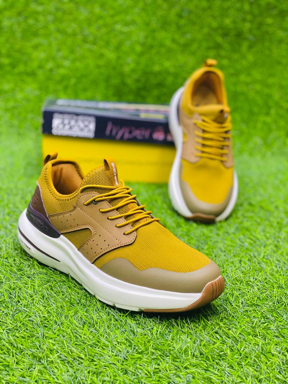 Skechers Max Cushioning Yellow - Duad (ض)