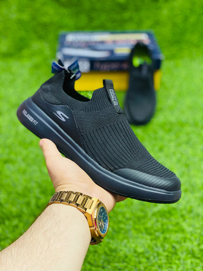 Skechers Relaxed Fit Black - Duad (ض)