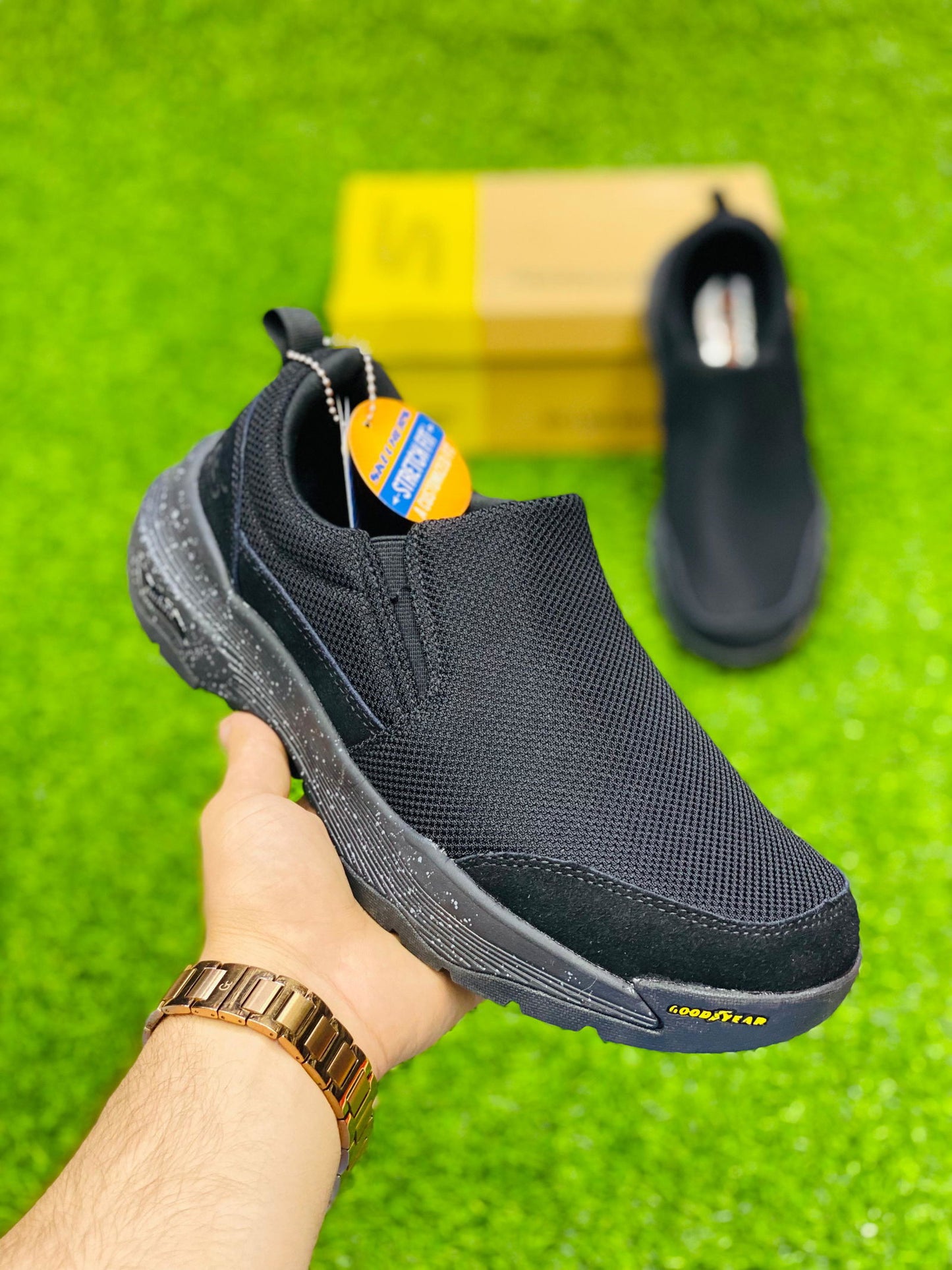 Skechers Slip-ins Black - Duad (ض)