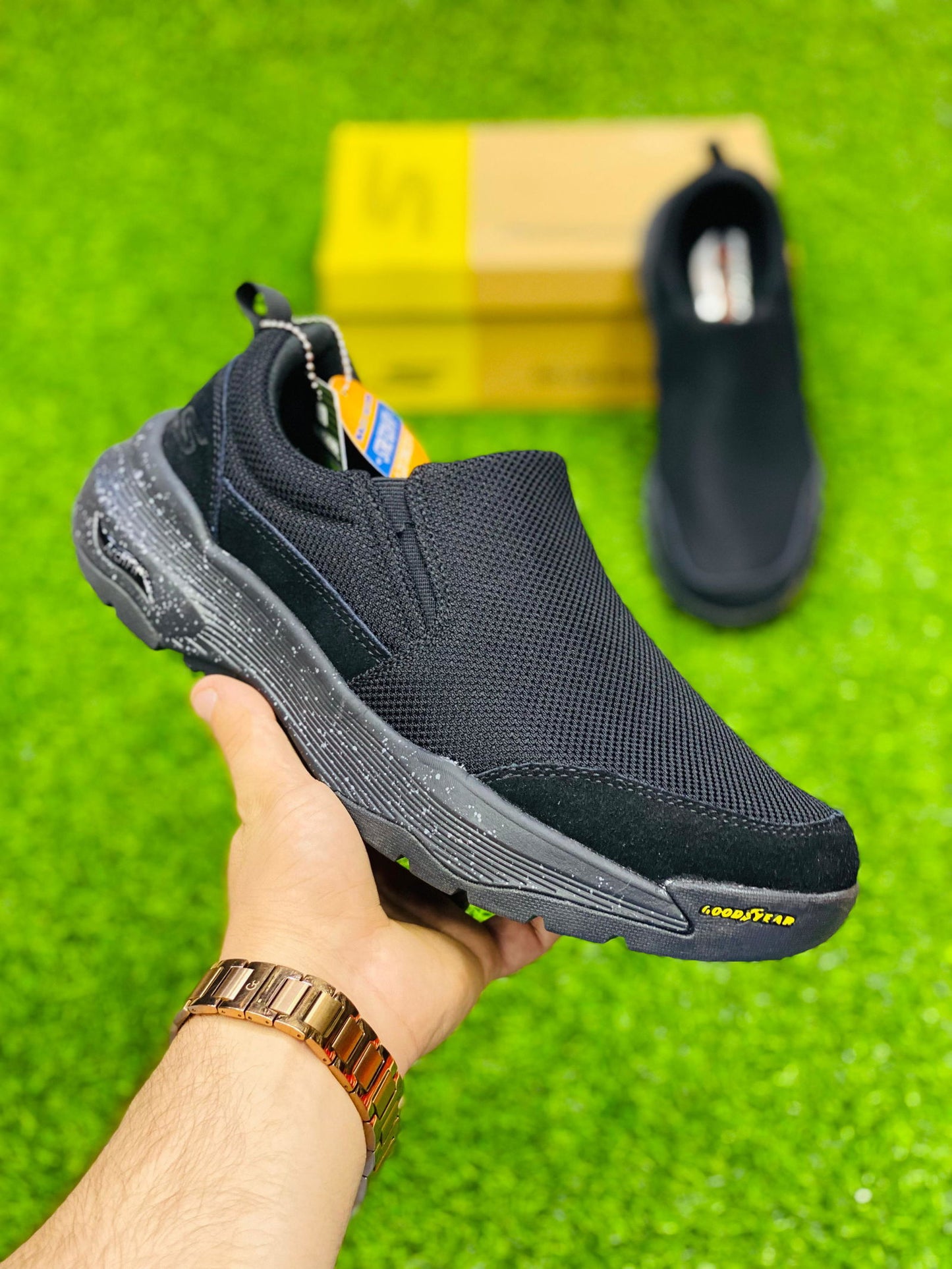 Skechers Slip-ins Black - Duad (ض)