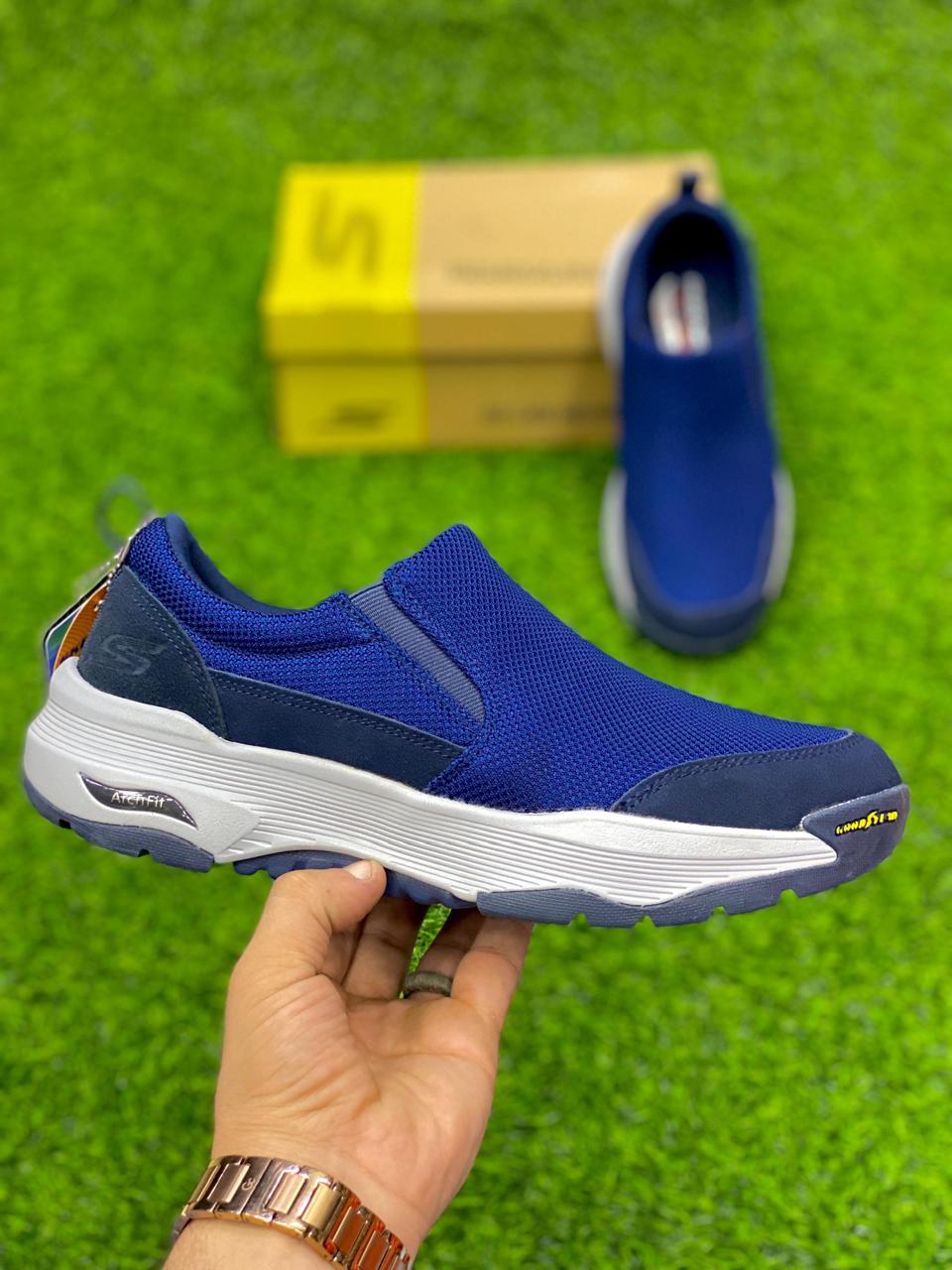 Skechers Slip-ins Blue - Duad (ض)