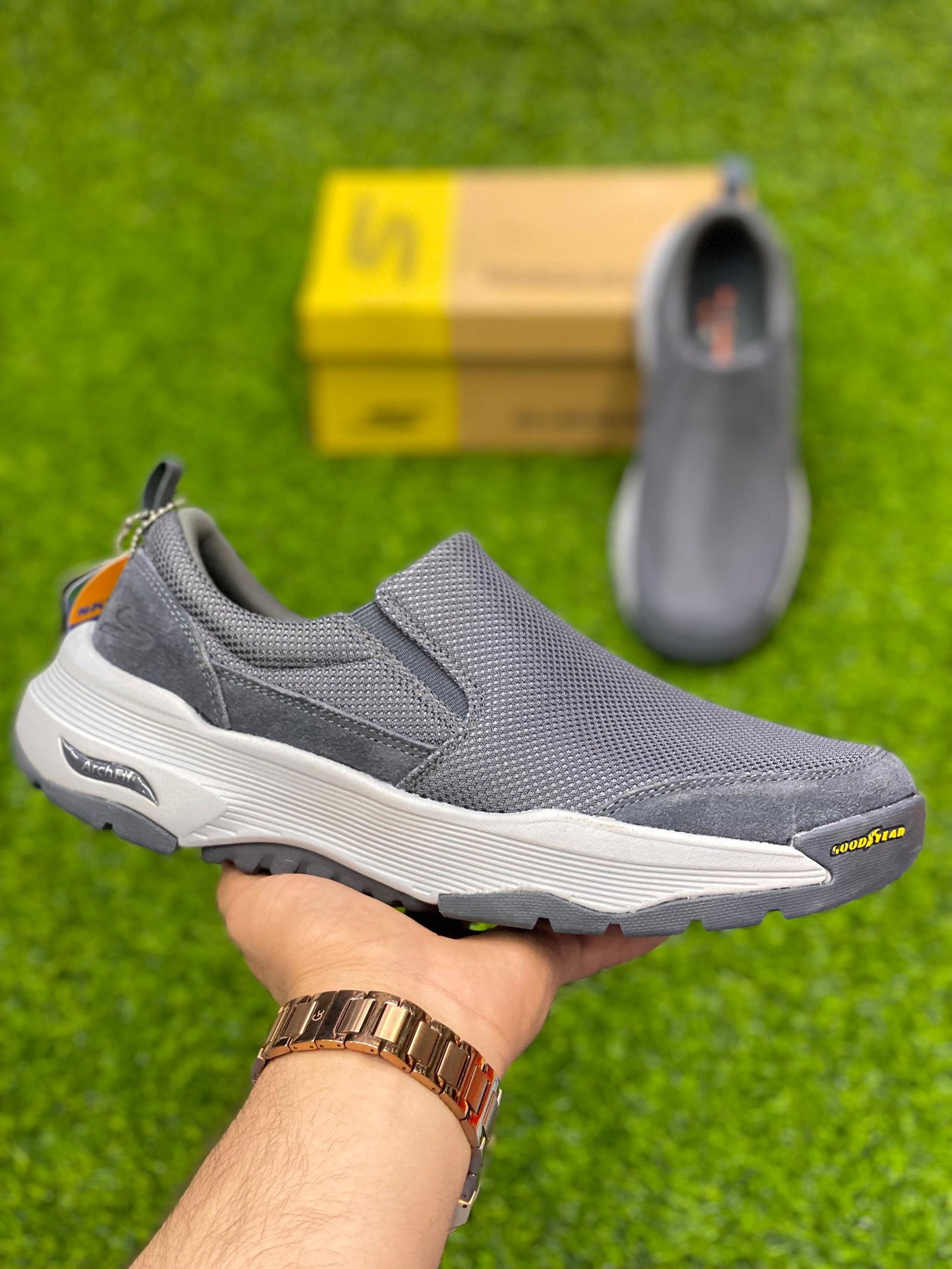 Skechers Slip-ins Grey - Duad (ض)