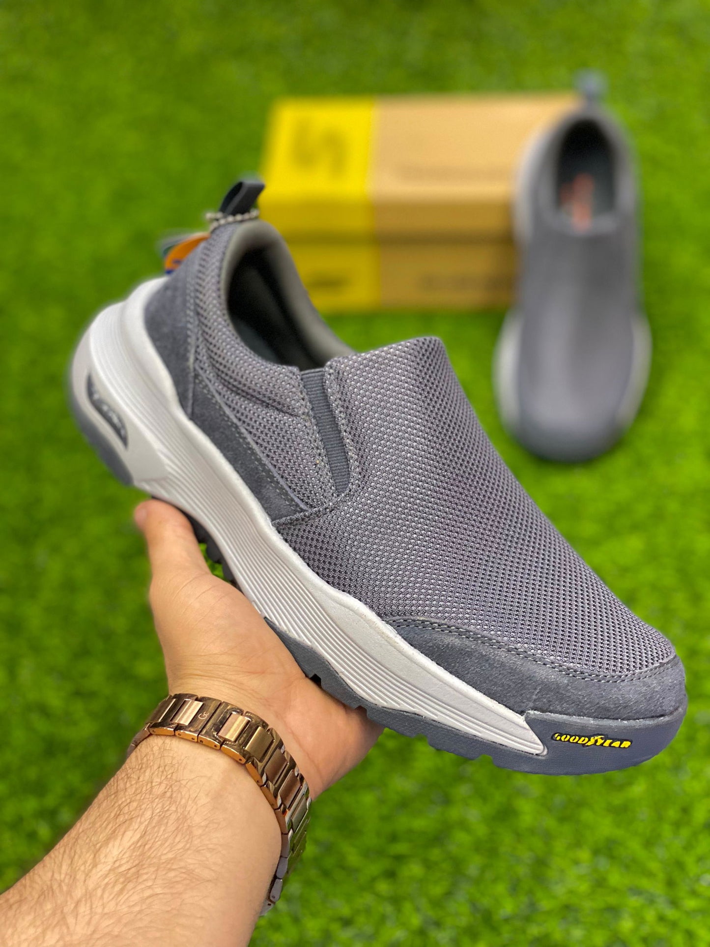 Skechers Slip-ins Grey - Duad (ض)