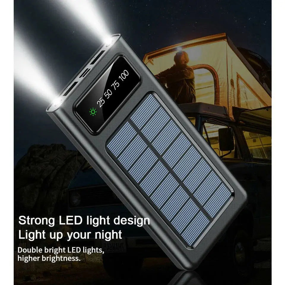 Solar Power Bank 10000mAh - Duad (ض)