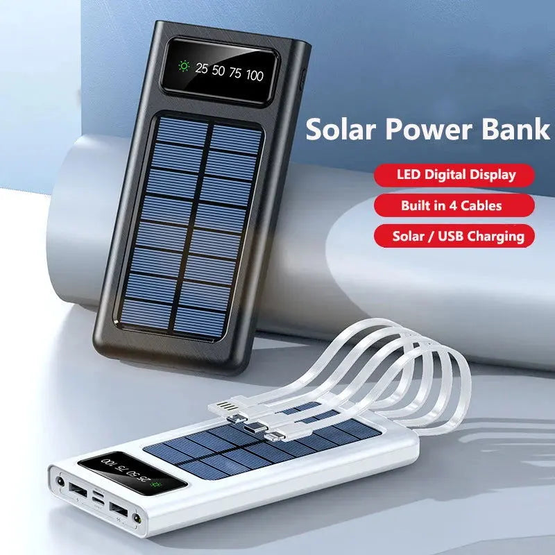 Solar Power Bank 10000mAh - Duad (ض)