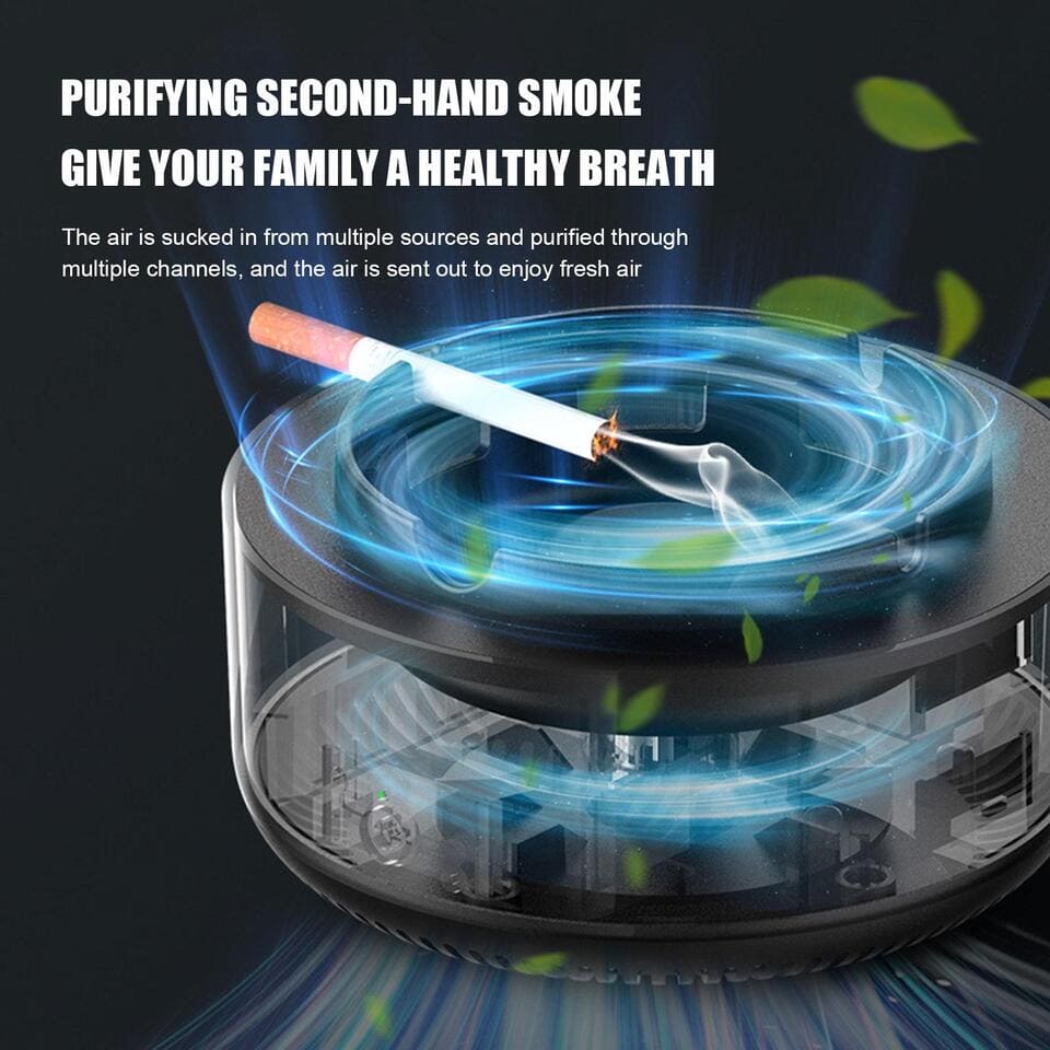 Smart Smoke Ashtray - Duad (ض)