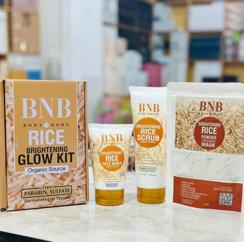 BNB Rice Brighetning & Glow Kit - Duad (ض)